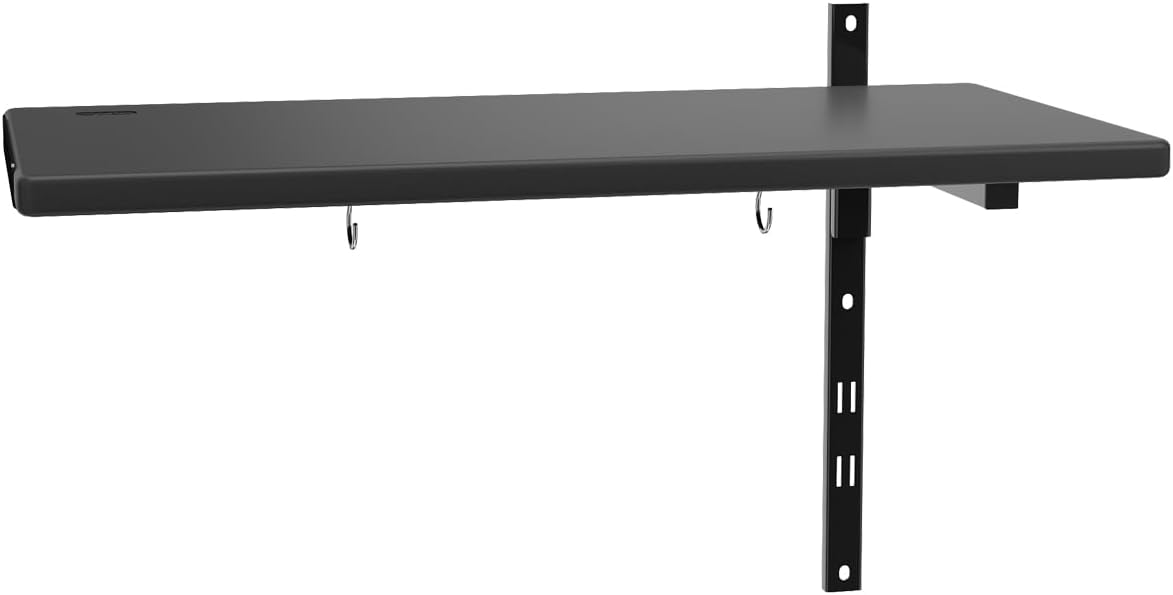 ZZM Metal Storage Shed Shelf for 37 Cu.ft Outdoor Storage Shed, 49.2" W * 15.6" D * 1" H, Easy Assembly, 1piece, Shelf (Large)