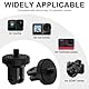 Action Cam Halterung 2 Stück,Aluminium 1/4 Zoll GoPro Halterung Adapter Kamera,Schwarz Drehbar Stativgewinde Adapter,Kompatibel Mit GoPro, Kompatibel Mit Sony, Kompatibel Mit Insta 360