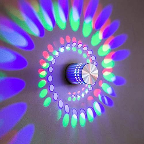 LED RGB Rotating Wall Projection Light, 360° Multicolor | Atmosphere Lamp, Bedroom & Living Room, Home Decor, Party & Festival Lighting-image-35