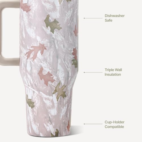Image of HydroJug Traveler 32oz, Insulated Tumbler with Handle & Straw, Camo