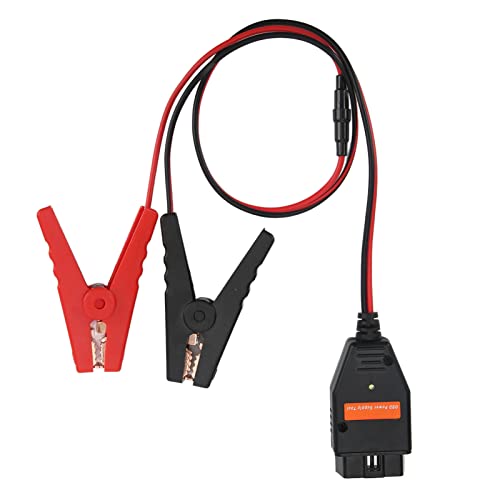 CYSFETENA OBD2 Stecker Notstromversorgung Kabel, Universelles OBD Notstromversorgung ECU Memory Saver, OBD2 Notstromversorgungskabel zum Stromerhalt für Datenspeicher beim Autobatteriewechsel