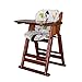 Twoworld High Chair Cushion, Large Thickening Baby High Chair Seat Cushion Liner Mat Pad Cover Breathable(Grey Sheep)