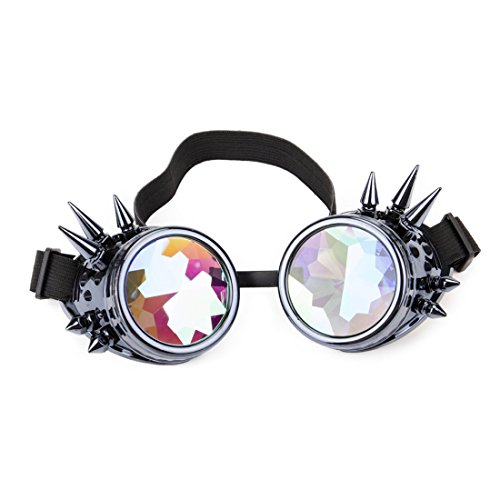 OMG_Shop Festivals Rave Kaleidoscope Goggles Rainbow Prims Diffraction Crystal