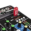 VONYX VMM100 3-Channel PA Mixer with Bluetooth & USB - Compact Audio Mixing Desk, 2-Band EQ, Phantom Power, Built-in Delay FX, Ideal Music Mixer for Studio, Karaoke, Live Events, Small PA Mixers #5
