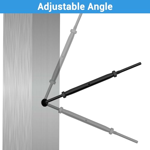 Sistema de barandilla de cable Helffer con tensor de acero T316 4