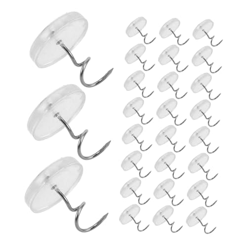 Ciieeo 100pcs Upholstery for Bedskirt Spiral Push Fasteners for Sofa Bedding Easy to Apply Secure Design Sturdy Materials