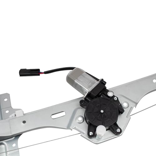 Image of TRQ Rear Driver Side Power Window Motor and Regulator Assembly Compatible with 2013-2017 Buick Enclave 2013-2017 Traverse 2013-2016 GMC Acadia 2017 Acadia Limited