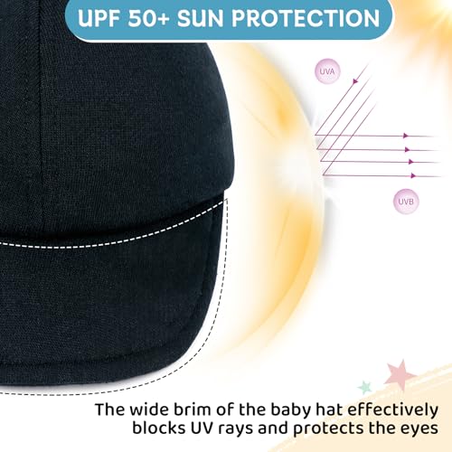 Image of Durio Soft Warm Knitted Baby Hats Caps Cute Cozy Chunky Winter Infant Toddler Baby Beanies for Boys Girls