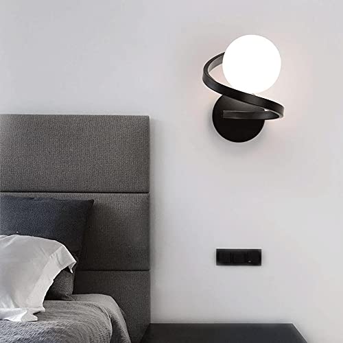 Lámparas de pared de pasillo simples estilo moderno aplique de globo 7