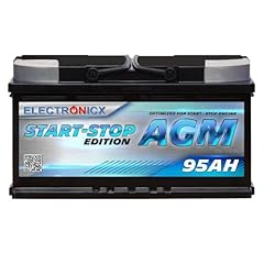 Electronicx AGM Autobatterie 95Ah 12V...