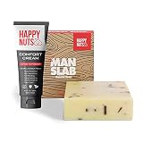 Happy Nuts Bundle - One tube of Happy Nuts Sweat Defense and Odor Control - Comfort Cream Lotion for