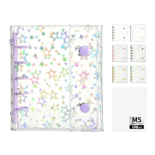 SFTRADE ���� �V�[���� M5 �o�C���_�[ �͂����� ���̎q �V�[�� �o�C���_�[ �蒠 �N���A 5�� ���[ �������O�b�Y (�����Ȏ��F�̐�)