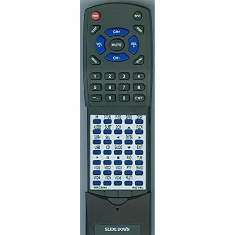 Replacement Remote for Rotel RR-CX94, RSP1572, RSX1562 Cover