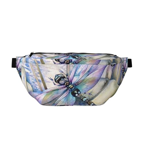 Sac banane de course à pied léger fleur de lotus sangle réglable