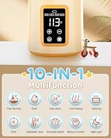 Bottle Warmer, Faster Heating Baby Milk Warmers for All Bottles with Accurate Temp Control Water Bath Tech and Auto Shut-Off, BPA-Free Multifunctional Bottle Warmer for Breastmilk and Formula — image 5