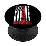 Diesel Truck American PopSockets PopGrip: Swappable Grip for Phones & Tablets