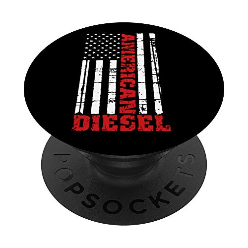 Diesel Truck American PopSockets PopGrip: Swappable Grip for Phones & Tablets