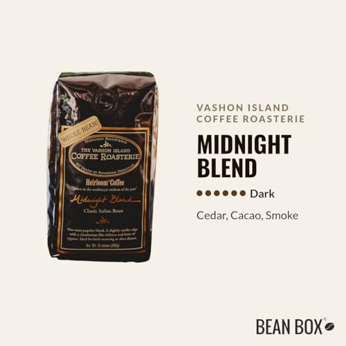 Midnight Blend - Café en grano tostado - Bolsa 12 oz miniatura 3