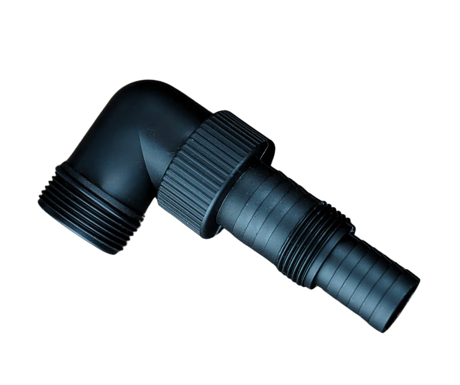ABAZO Pumpenanschlussstutzen, Pumpenauslassanschluss AUSSENGEWINDE 1/1/4' Anschluss für Gartenpumpen, Anschluss für Springbrunnenpumpen
