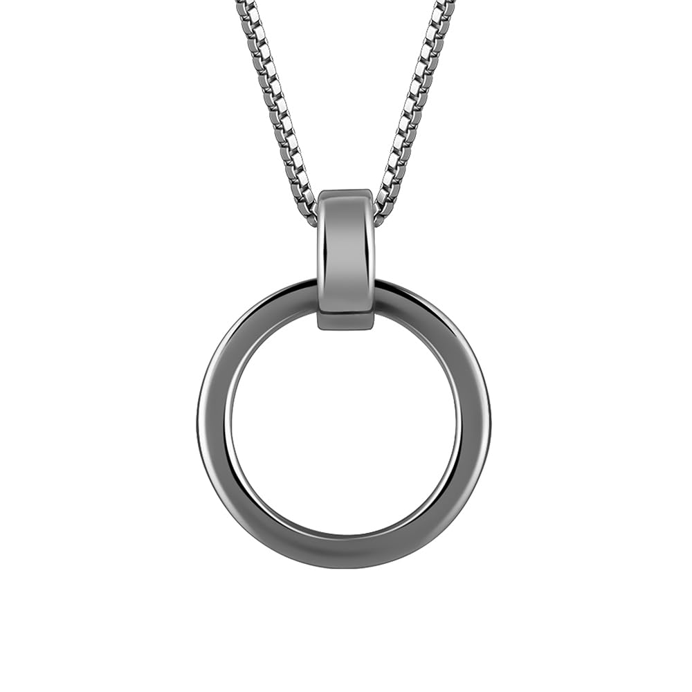 925 Silver Black Rhodium Shadow Striker Pendant With Box Chain For Him| Necklace to Gift Women & Girls | With Certificate of Authenticity and 925 Stamp | 6 Months Warranty