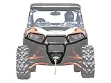 SuperATV Polaris General 1000/1000 4 (2016+) Front Brush Guard Bumper - Wrinkle Black
