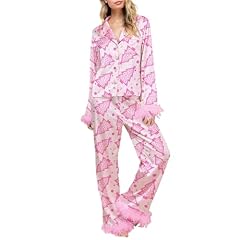 Christmas Pajamas Set-watermelon Red