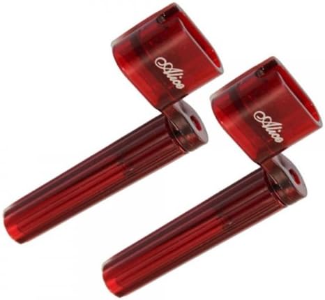 2 Pcs Durable Guitar String Winder Red Guitars Professional Accessory / Little Slot & Card Reader & Hair Band