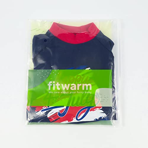 Fitwarm Happy 4Th Of July Dog Outfit, Holiday Dog Clothes For Small Dogs Boy, Fourth Of July Pet Shirt, Patriotic Cat Costume, 100% Breathable Cotton, Red, Navy Blue, White, Xxl #TOP4