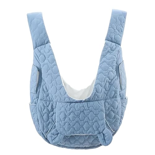 Pet Travel Backpack - Cozy Small Dog and Kitten Carrier with Ventilated Design, Multi-Pocket Functional Bag for Easy Carrying, I