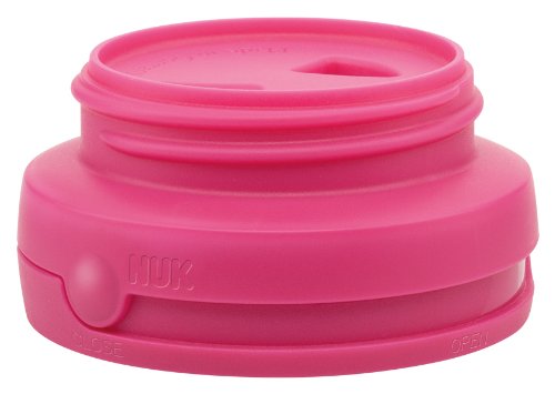 NUK 10256139 - Tappo senza BPA per biberon First Choice, 1 pezzo, colore: Rosa