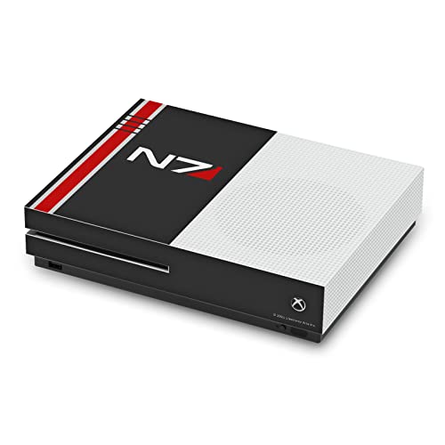 Skin Xbox One S Mass Effect N7 pour masquer les rayures de console