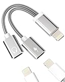 【Nous promettons】Vous obtiendrez cet adaptateur Lightning 2 en 1. Une garantie de remboursement de 60 jours et une garantie d'un an pour chacun de nos clients afin de vous assurer que vous serez satisfait de votre achat chez nous. Si vous avez des questions sur les articles que vous avez reçus, veuillez nous contacter et notre équipe vous répondra dans les 24 heures et pour tout problème de qualité, un article gratuit vous sera remis.