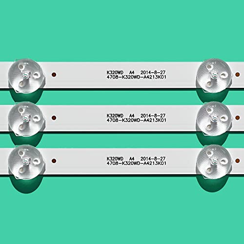 Écran Noir TV Rétro-Éclairage LED 620mm Réparation 4708-K320WD-A2213K01