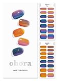 ohora Semi Cured Gel Nail Strips (N Gradient) - Works with Any Nail Lamps, Salon-Quality, Long Lasti