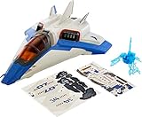 Mattel Disney Pixar Lightyear Toys, Fighter Jet-Style Spaceship, 15 Inches with Projectile Net Feature, Capture and Protect Mission, Collectible Gift