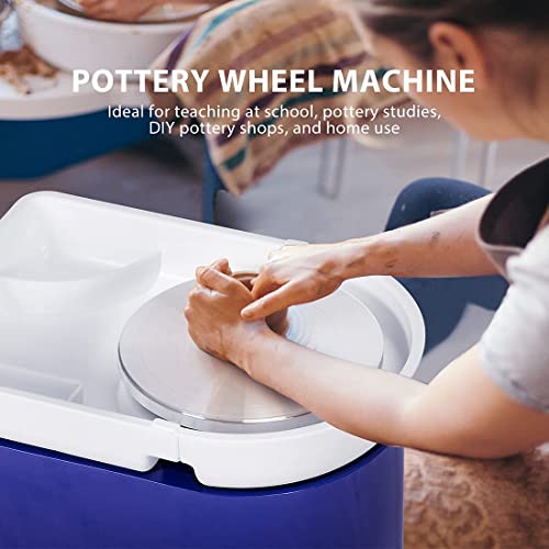 Vivohome French Style Wooden Art Easel Portable Tripod Painting Stand With 25Cm Pottery Wheel Forming Machine 350W #TOP4