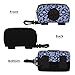 Blue Polka Dot Bohemian Paisley Dog Poop Bag Storage Box with Safety Lock, Suitable for Any Dog ​​Leash, Pet Travel Poop Bag Storage Bag