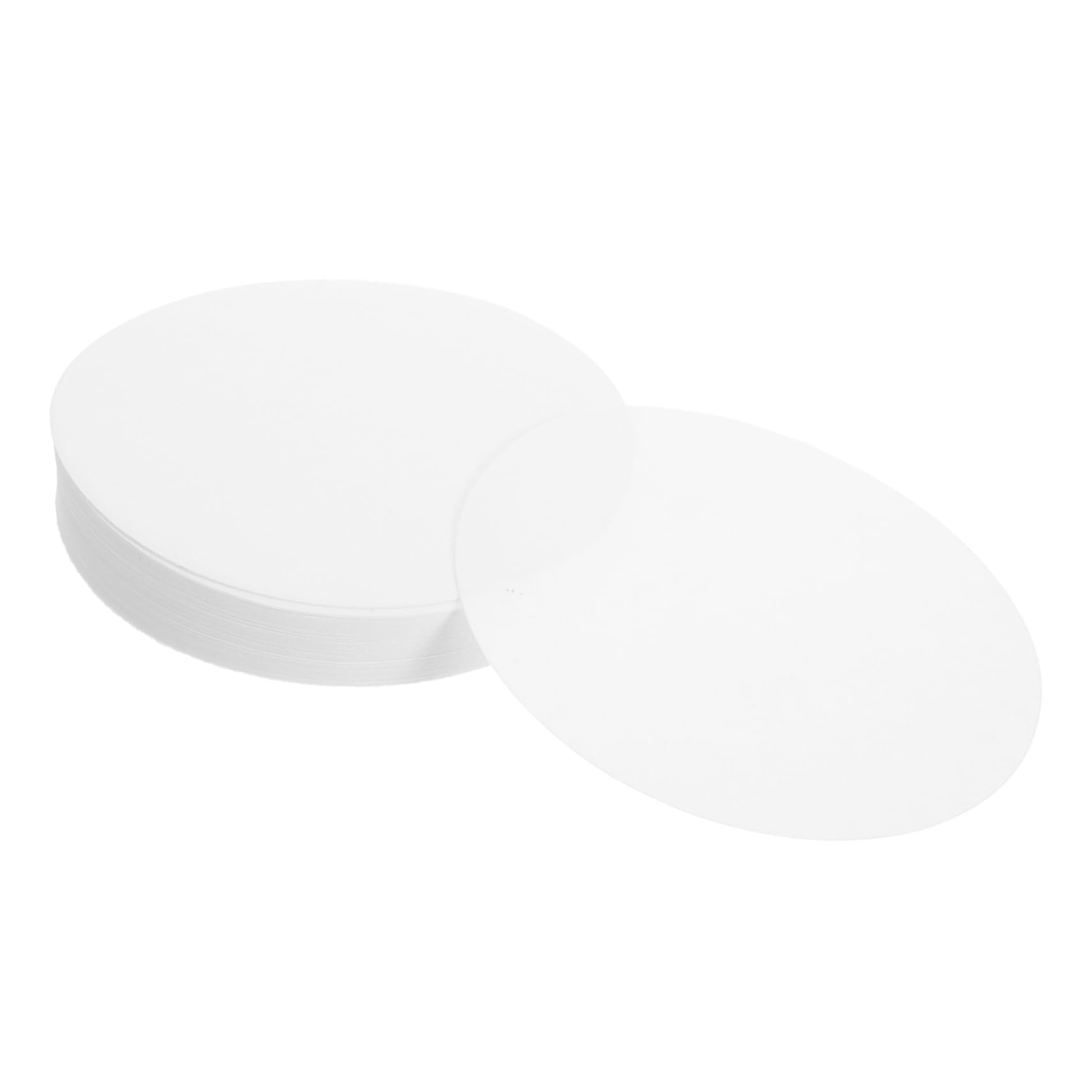 Gatuida Chemistry Lab Filters 100pcs Qualitative Filter Papers Water Filter Paper Cotton Fiber for Accurate Experiments