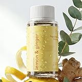 Homedics SereneScent Energy & Focus Wellness Essential Oil Blend | Lemon & Ginger | Bio-Hacked Aromatherapy for Motivation & Morning Routine | USDA Biobased for Cold Air Diffusers (120ml)
