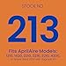 AprilAire 213 Replacement Filter for AprilAire Whole House Air Purifiers - MERV 13, Healthy Home Allergy, 20x25x4 Air Filter (Pack of 1)