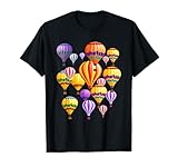 Globos aerostáticos de colores Camiseta
