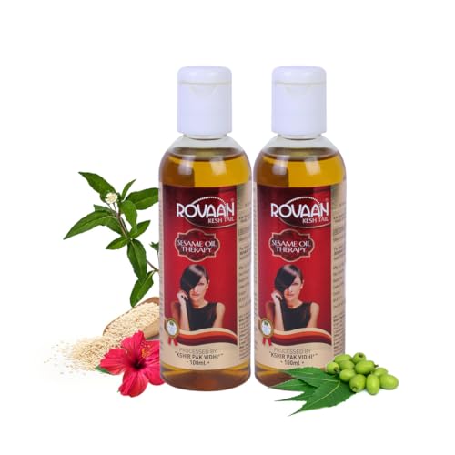 Image of Multani Rovaan Kesh Tail | Goodness Of Bhringraj | Helps In Hair Care, Growth, Premature Greying | Supports In Hair Fall Reduction | 100 Ml (Pack of 2)