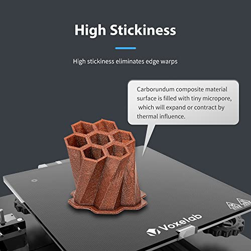 Voxelab Aquila Series Glass Bed Upgraded 3D Printer Tempered Glass Plate Build Surface Heated Bed For Aquila, Aquila C2, Aquila X2, Aquila S2 And Aries 3D Printer, 235X235Mm #TOP3