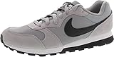 Nike Md Runner 2 - Zapatillas De Correr Hombre, Gris (Wolf Grey/Black/White), 38.5 EU, Par