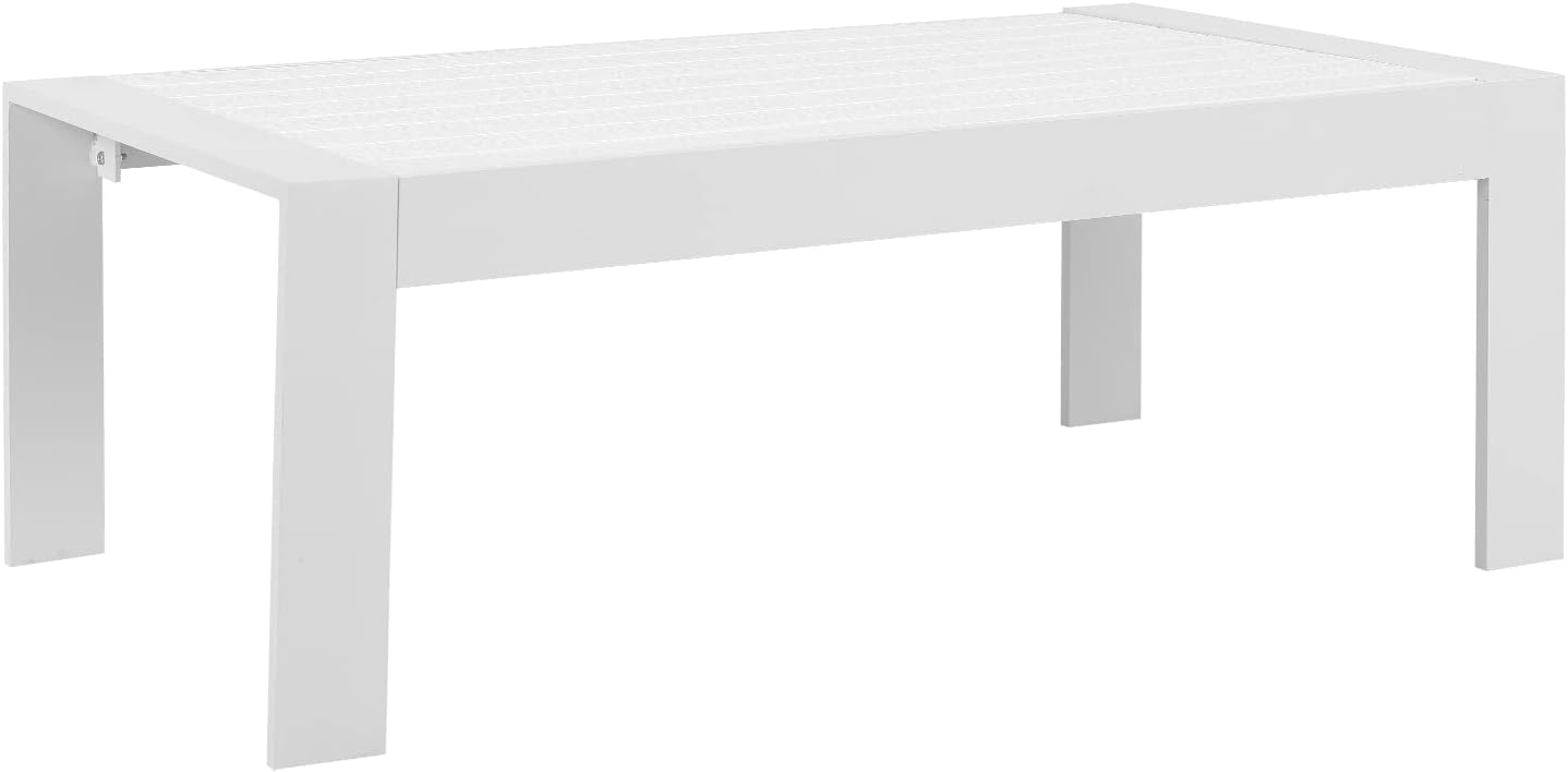 Wisteria Lane Aluminum Outdoor Furniture Patio Coffee Table