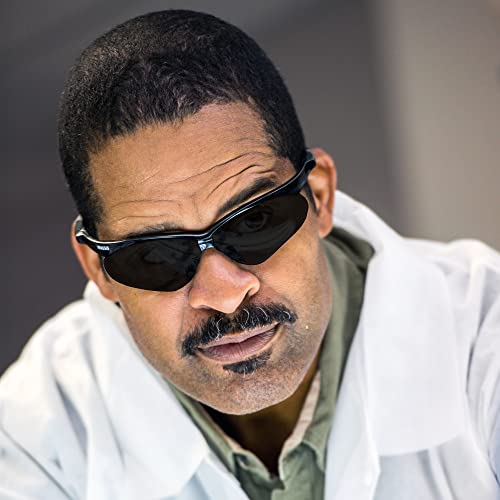 Kleenguard V30 Nemesis Safety Glasses (25688), Smoke Mirror With Black Frame, 12 Pairs / Case #TOP7