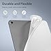 ESR for iPad Air 11 Inch Case M3/M2 (2025/2024), iPad Air 5th/4th Gen(2022/2020), Slim&Light, Yellowing Resistant, Transparent Back Cover, Supports Pencil Pro& USB-C, Zero Series, Frosted White