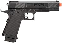 Vista 2 de Spring Scaled Airsoft 1911 ABS Plastic Airsoft Pistol Black 160 FPS
