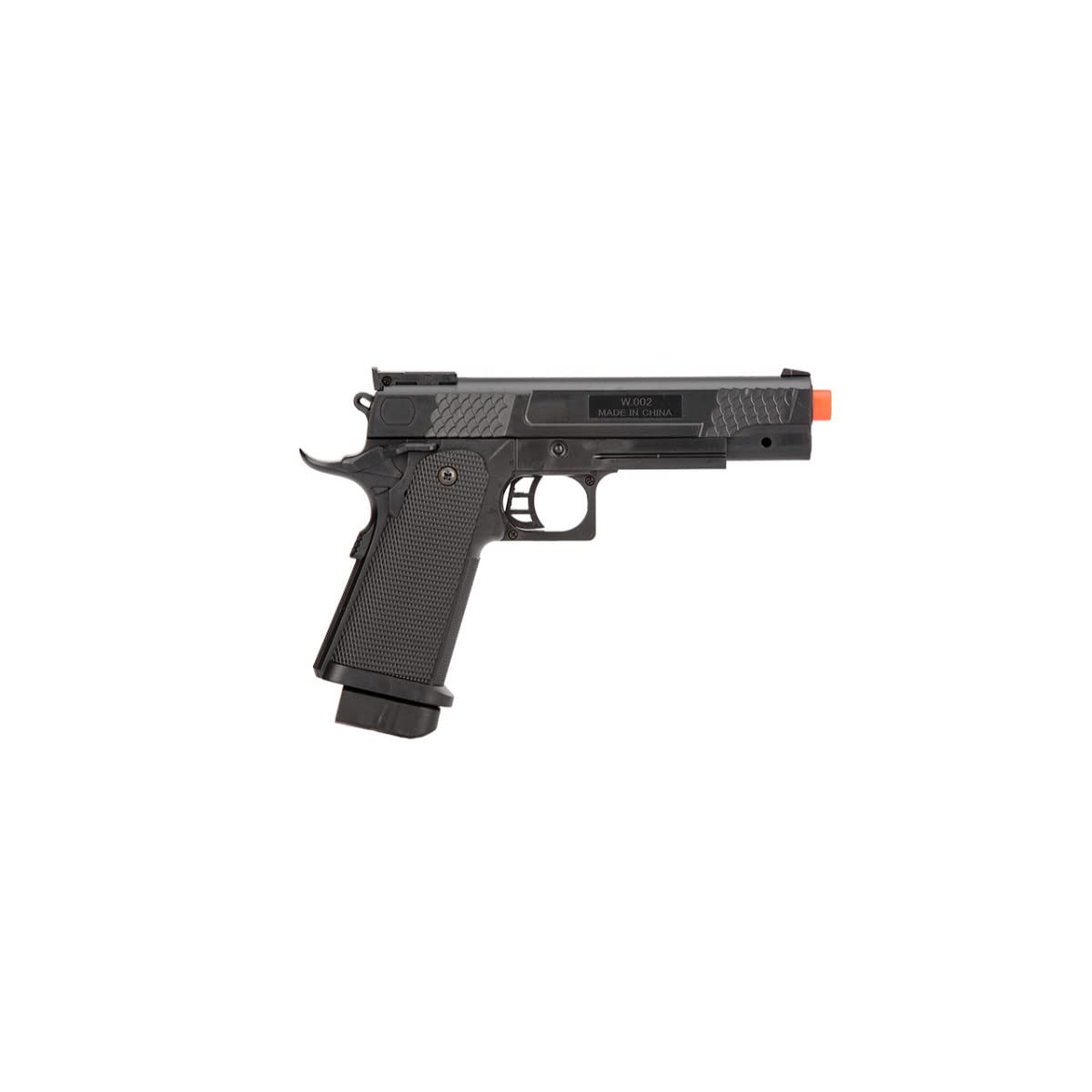 Spring Scaled Airsoft 1911 ABS Plastic Airsoft Pistol Black 160 FPS