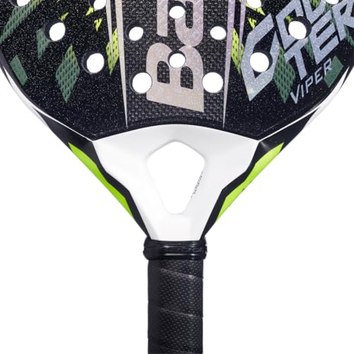 Babolat Counter Viper 2.6 Padel Racket (Black/Yellow) by Babolat - Image 4